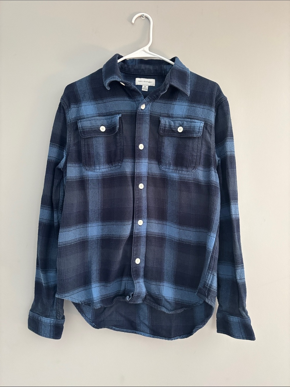 Rails Blue Plaid Long-Sleeve Button-Down Shirt